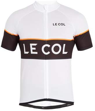Le Col - Sport Zip Through Cycling Top - Mens - White Multi