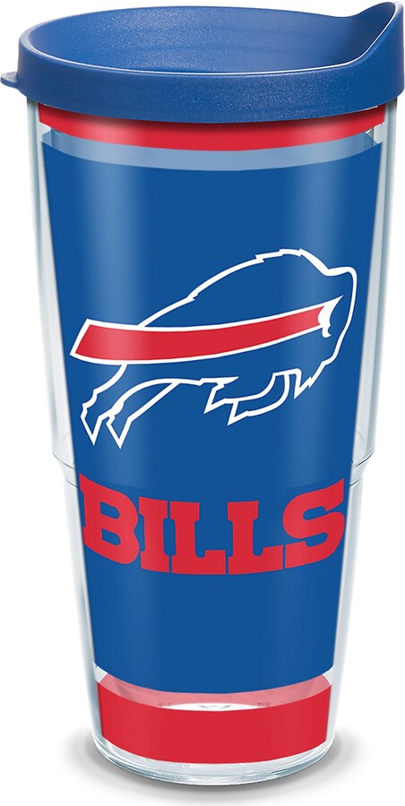 Tervis Made in USA Double Walled NFL Buffalo Bills Insulated Tumbler Cup Keeps Drinks Cold & Hot, 24oz, Touchdown