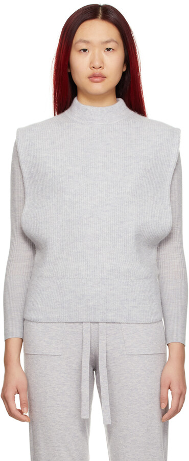 Grey Sleeveless Turtleneck | Shop the world's largest collection 