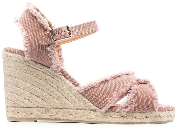 Castaner Pink Women's Wedges | Shop the fashion | ShopStyle