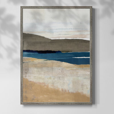 Wrought Studio Buttermere Triptych I Framed Print - Solid Wood