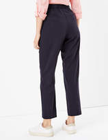Thumbnail for your product : M&S CollectionMarks and Spencer Straight Leg Zip Pocket Trousers