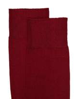Thumbnail for your product : Paul Smith Colour Block Ribbed Cotton Blend Socks - Mens - Burgundy