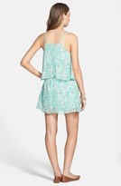 Thumbnail for your product : dee elle Print Ruffled A-Line Dress (Juniors)