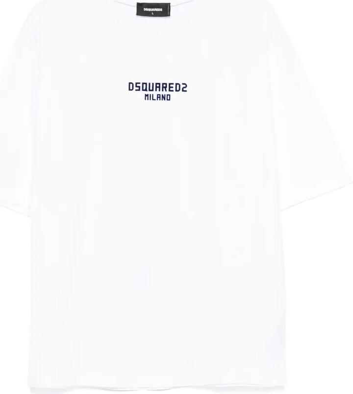 DSQUARED2 logo-embroidered T-shirt