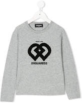Thumbnail for your product : DSQUARED2 Kids sequin detail T-shirt