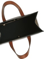 Thumbnail for your product : Burberry Monogram Stripe E-canvas Portrait Tote Bag