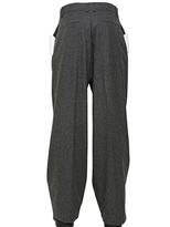 Thumbnail for your product : Givenchy Wide Leg Wool Flannel Trousers