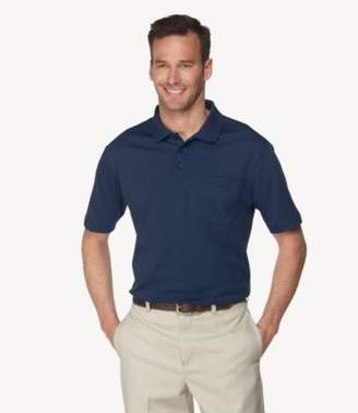 L.L. Bean Pima Cotton Polo, Traditional Fit Hemmed Sleeve with Pocket