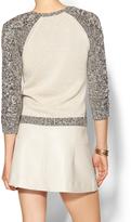 Thumbnail for your product : Autumn Cashmere Cable Raglan Sweater