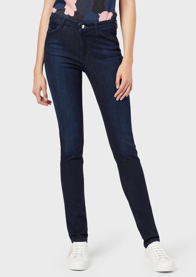 high waisted jeans stretch
