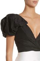 Thumbnail for your product : Monique Lhuillier Puff Sleeve Mikado Sheath Dress