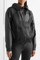 Thumbnail for your product : adidas by Stella McCartney Train Shell And Scuba Jacket - Black