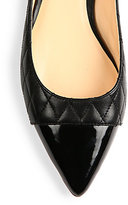 Thumbnail for your product : Cole Haan Magnolia Leather Cap-Toe Flats