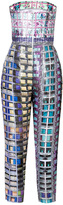 Thumbnail for your product : Mary Katrantzou Printed Strapless Lanta Jumpsuit in Multi