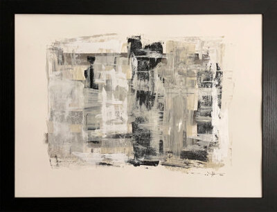 One-of-a-Kind Original Untitled 86 by J. Kent Martin - Unframed Painting on Paper