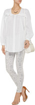 Thumbnail for your product : See by Chloe Cotton-muslin blouse