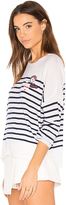 Thumbnail for your product : Sundry Patches Crew Neck Pullover