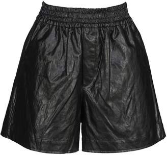 Golden Goose Deluxe Brand 31853 Crackle Faux Leather Shorts