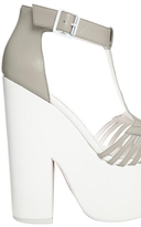 Thumbnail for your product : ASOS PRESSURE Leather Platforms.