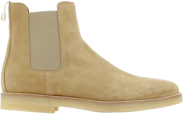 beige chelsea boot