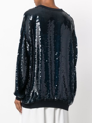 Stella McCartney sequin-embellished Ines sweatshirt