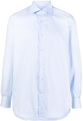 Mazzarelli Classic Collar Buttoned Shirt