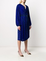 Thumbnail for your product : retrofete Glitter Wrap Dress