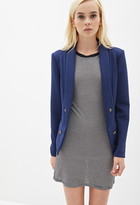 Thumbnail for your product : Forever 21 Structured Scuba Knit Blazer