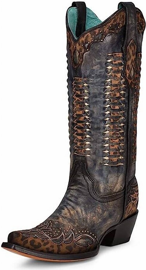 corral leopard print boots