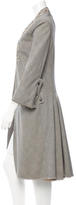 Thumbnail for your product : Alexander McQueen Embellished Wool Coat