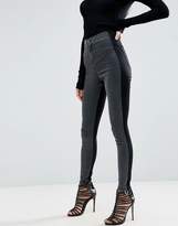 Thumbnail for your product : ASOS Rivington High Waisted Denim Jeggings in Tonal Black and Washed Black