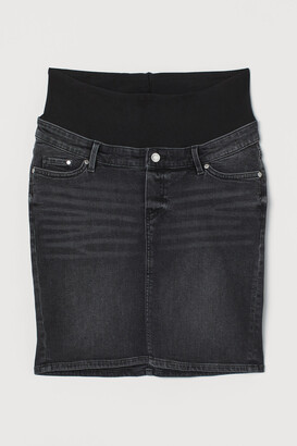 maternity denim skirt uk