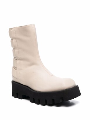 Paloma Barceló Becca chunky-sole leather boots