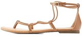 Thumbnail for your product : Charlotte Russe Report Strappy Ankle Buckle Sandals
