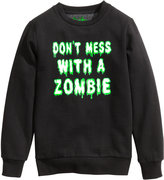 Thumbnail for your product : H&M Sweatshirt with Printed Design - Black - Kids