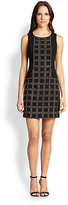Thumbnail for your product : Trina Turk Studded Crepe Shift