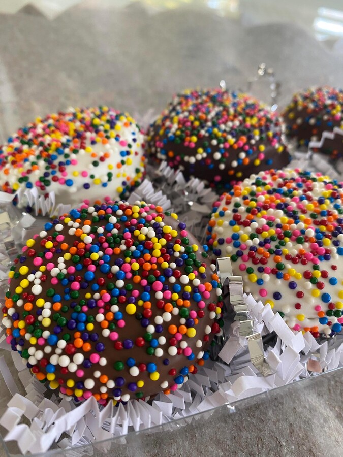 Happy Birthday Chocolate Dipped Oreos