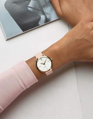 Michael Kors Mk2659 Pink Cinthia Leather Watch