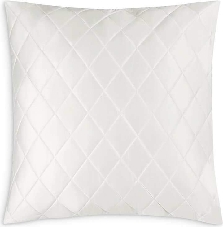 Matouk Nocturne Sateen Quilted Euro Sham