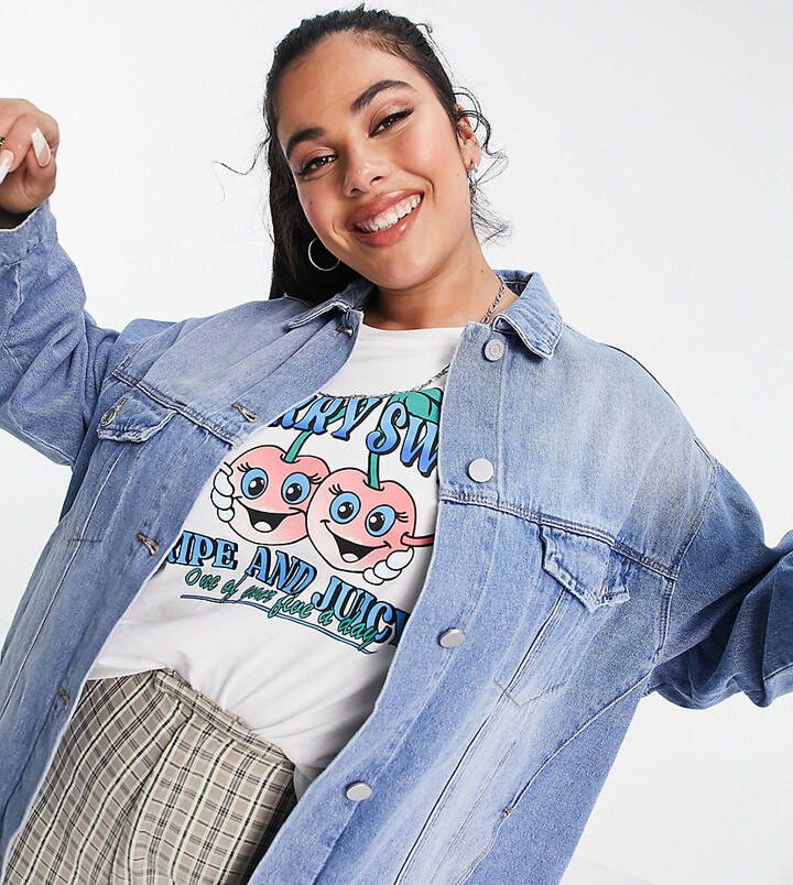 denim jacket size 24