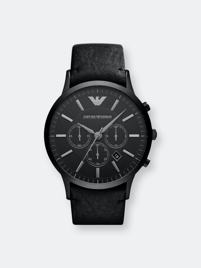 Mens Emporio Armani Black Watches | Shop the world's largest 