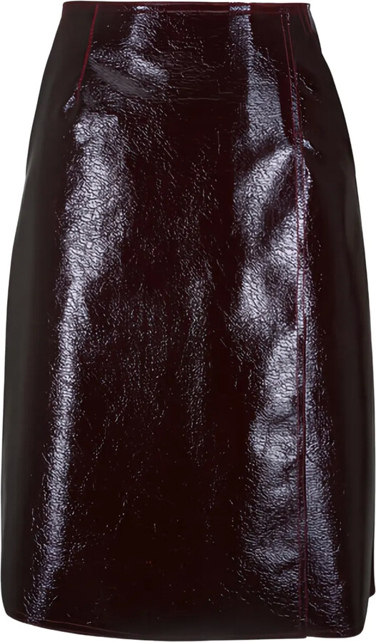 Odeeh Zip Midi Skirt