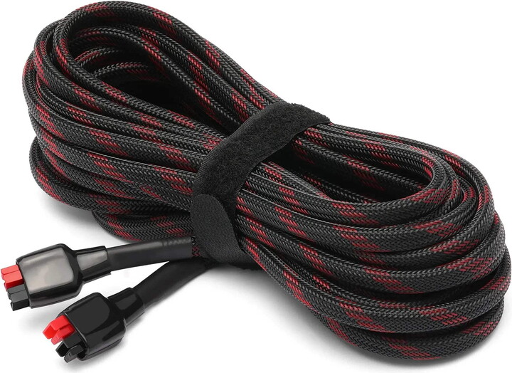 Lion Energy 25 Feet Anderson Extension Cable for Solar Panel and Portable Power Generator