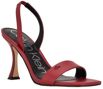 high heel slingbacks