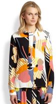 Thumbnail for your product : See by Chloe Scarf-Tie Print Blouse