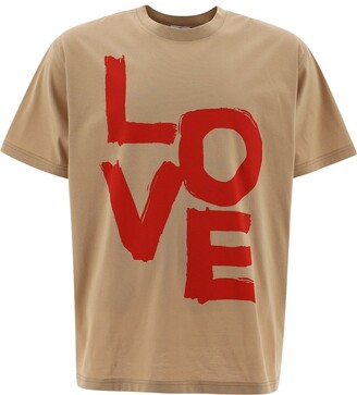 Burberry Love Lettering Oversized T-Shirt - ShopStyle