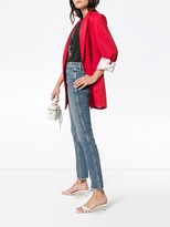 Thumbnail for your product : RE/DONE Double Needle Long Straight Leg Jeans