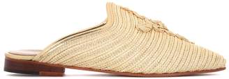 Carrie Forbes Raffia slippers