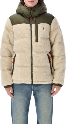 Polo Ralph Lauren Nylon pile puffer jacket - ShopStyle